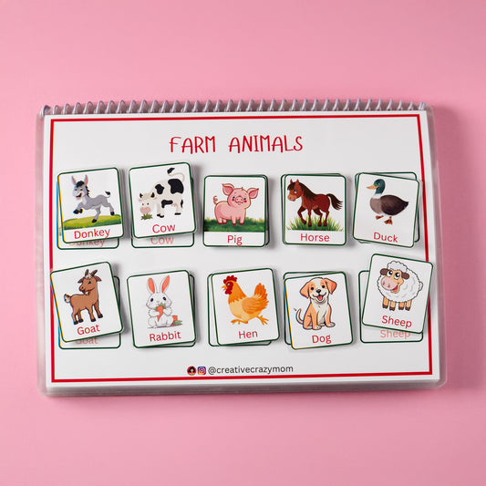 On The Farm Busy Book