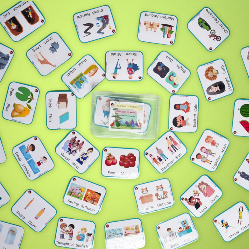 40 Opposite Words Flashcards