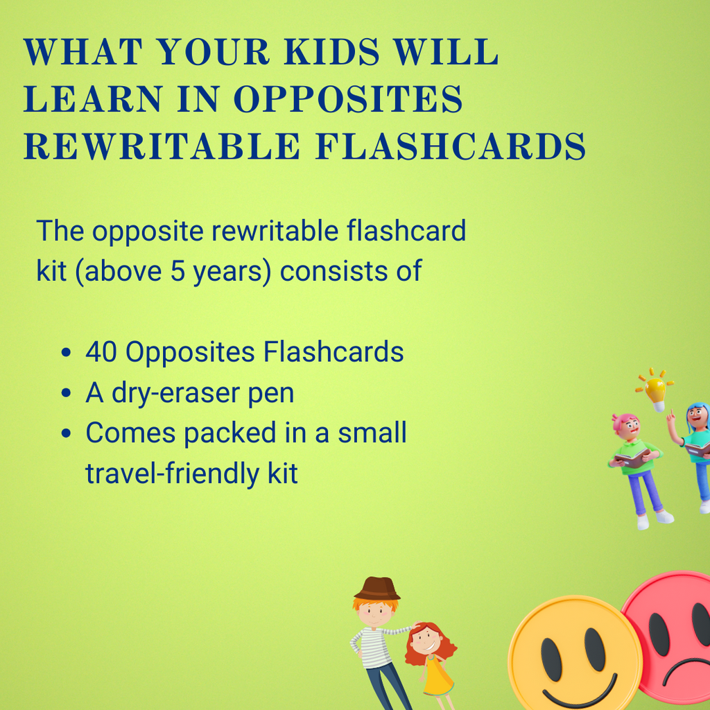 40 Opposite Words Flashcards