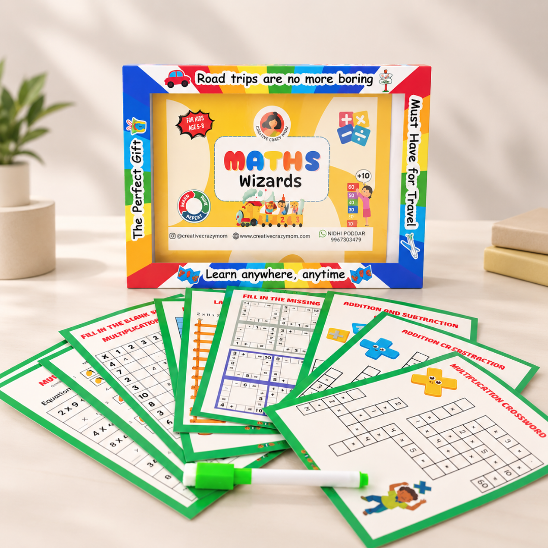 Math Wizard Travel Busy Mat