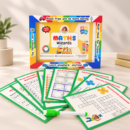 Math Wizard Travel Busy Mat