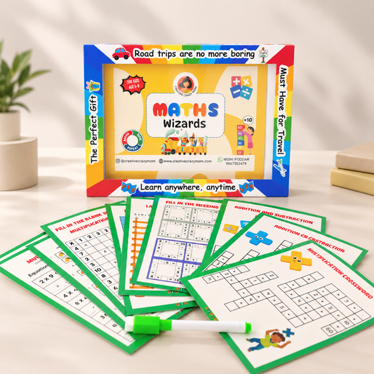 Math Wizard Travel Busy Mat