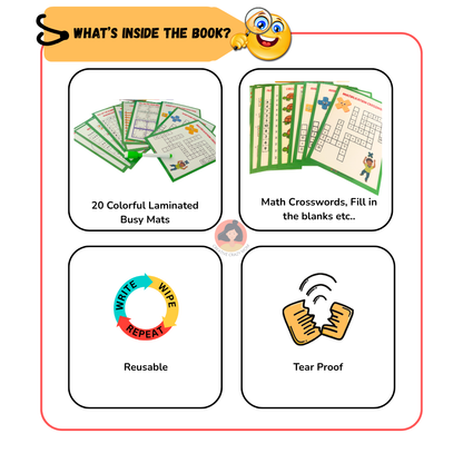 Math Wizard Travel Busy Mat