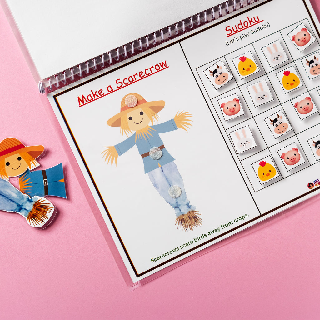 On The Farm Busy Book