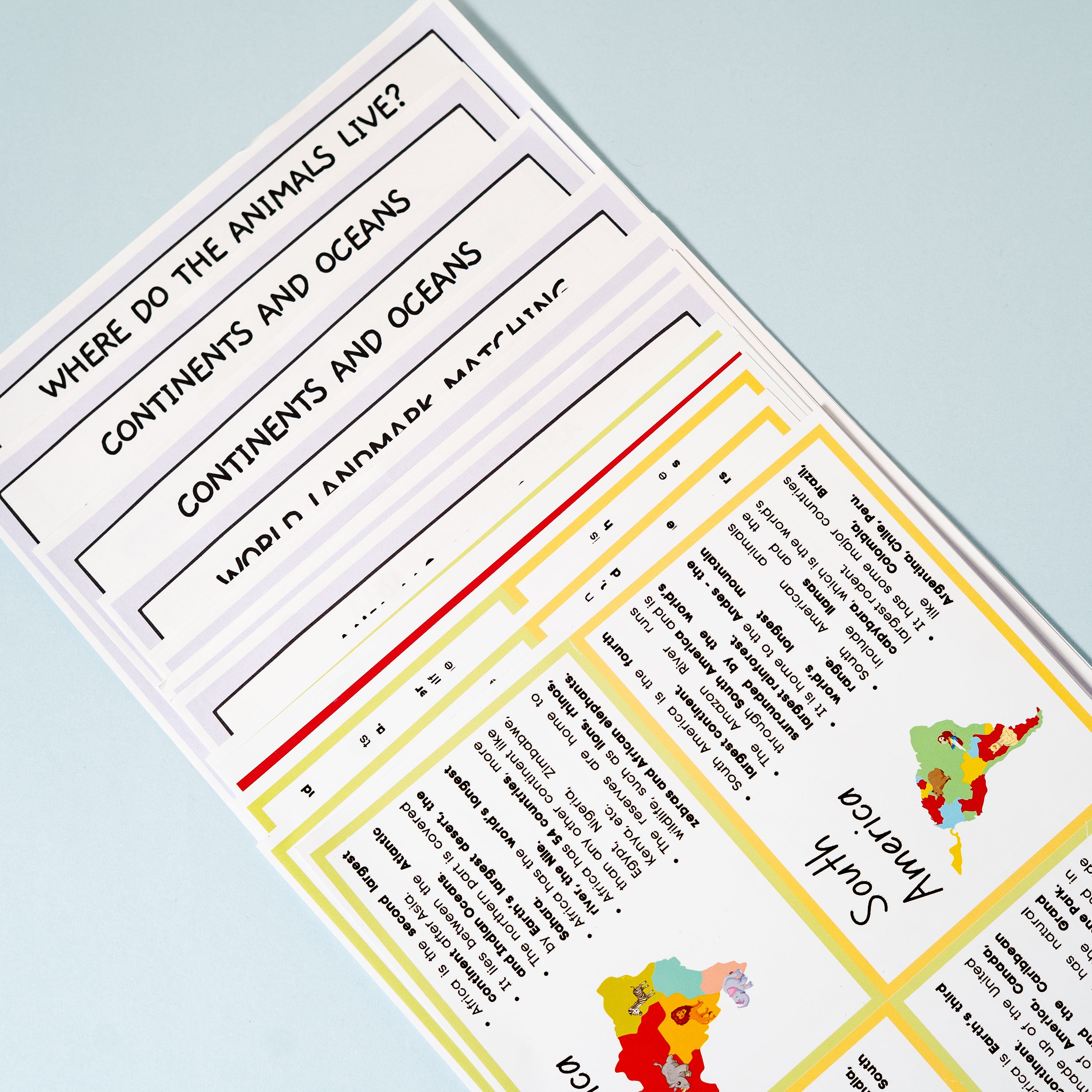 Continents & Oceans Kit