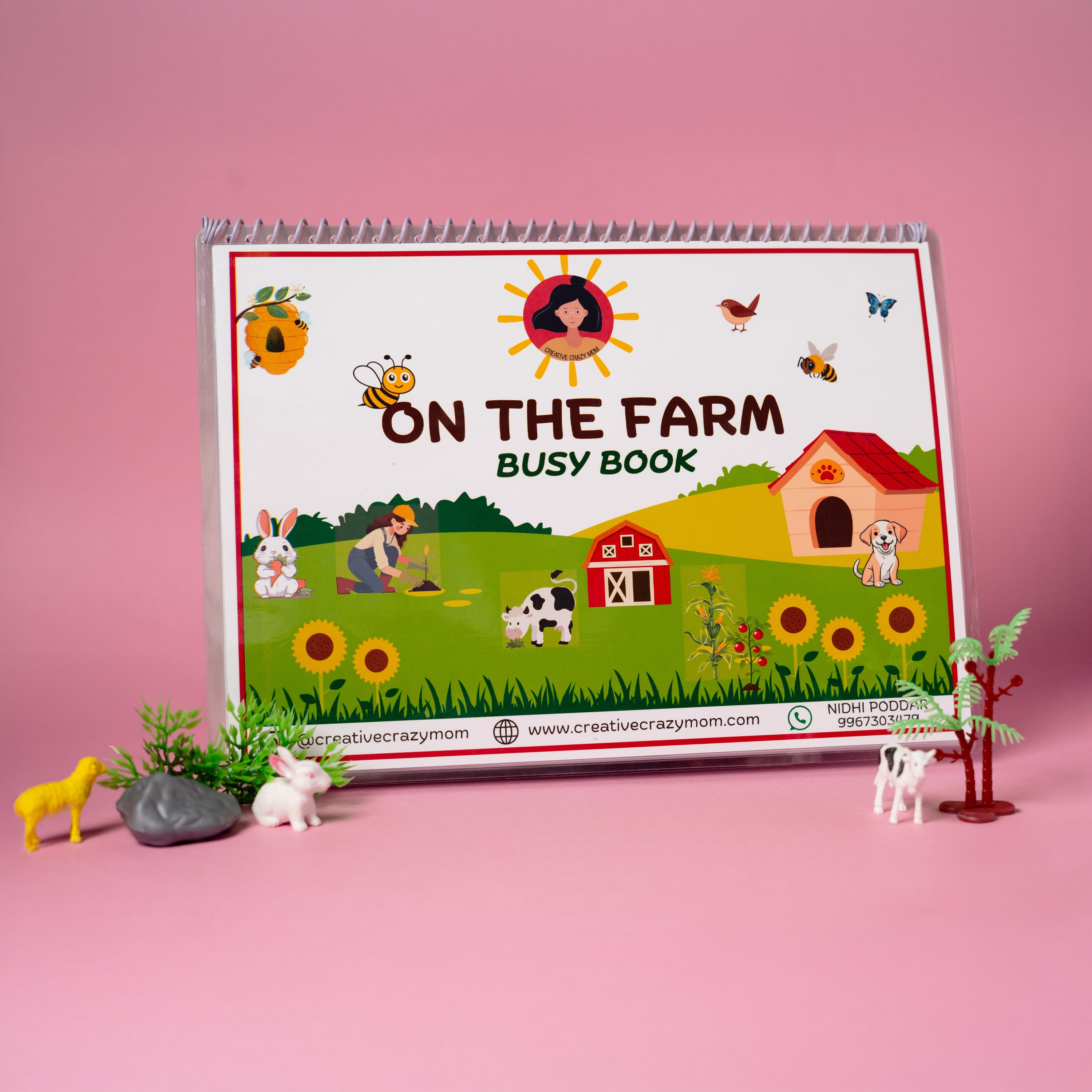 On The Farm Busy Book