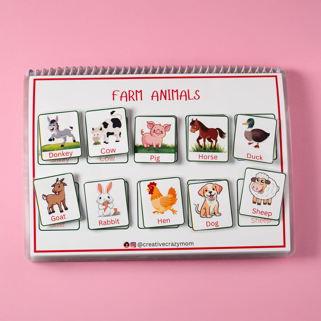 On The Farm Busy Book