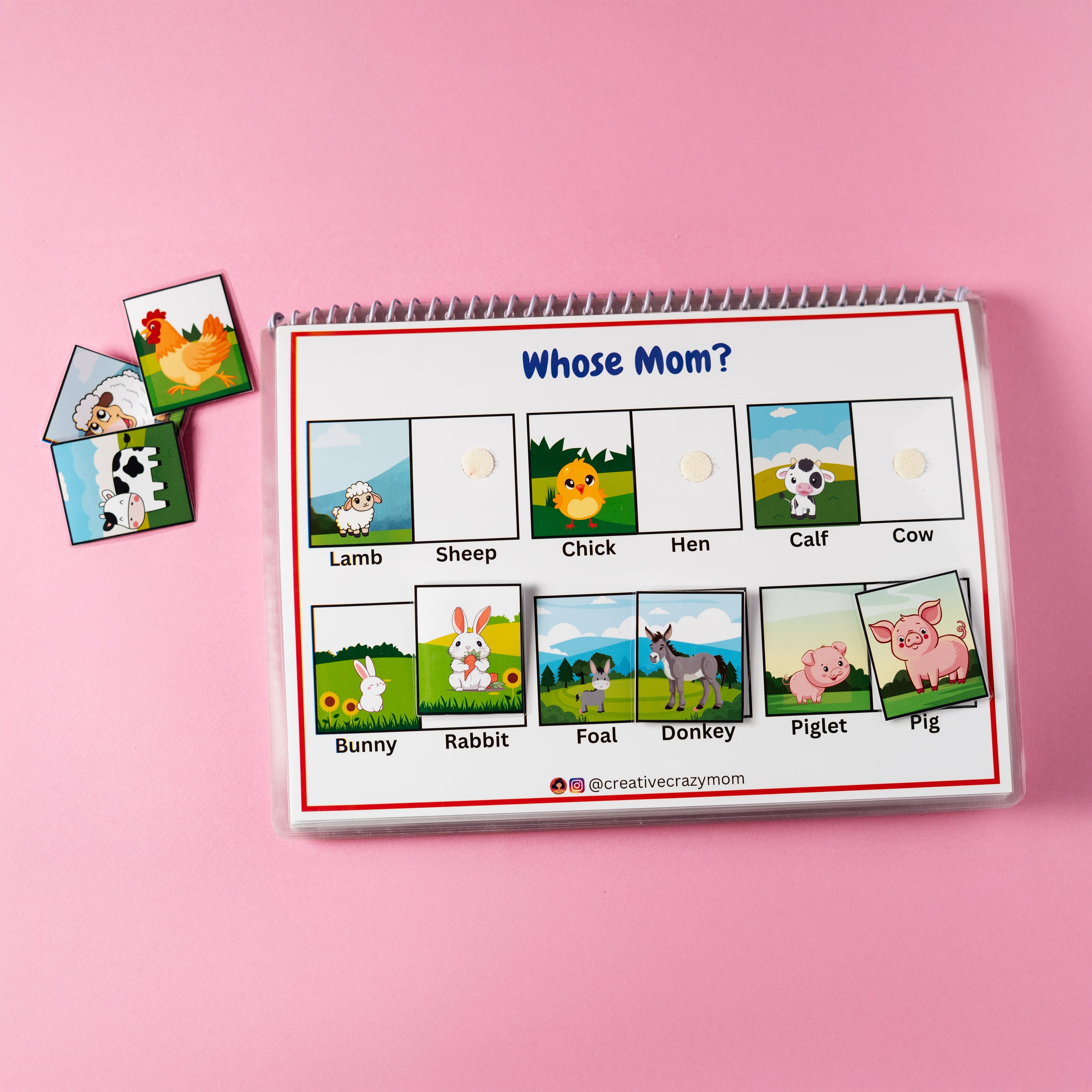 On The Farm Busy Book