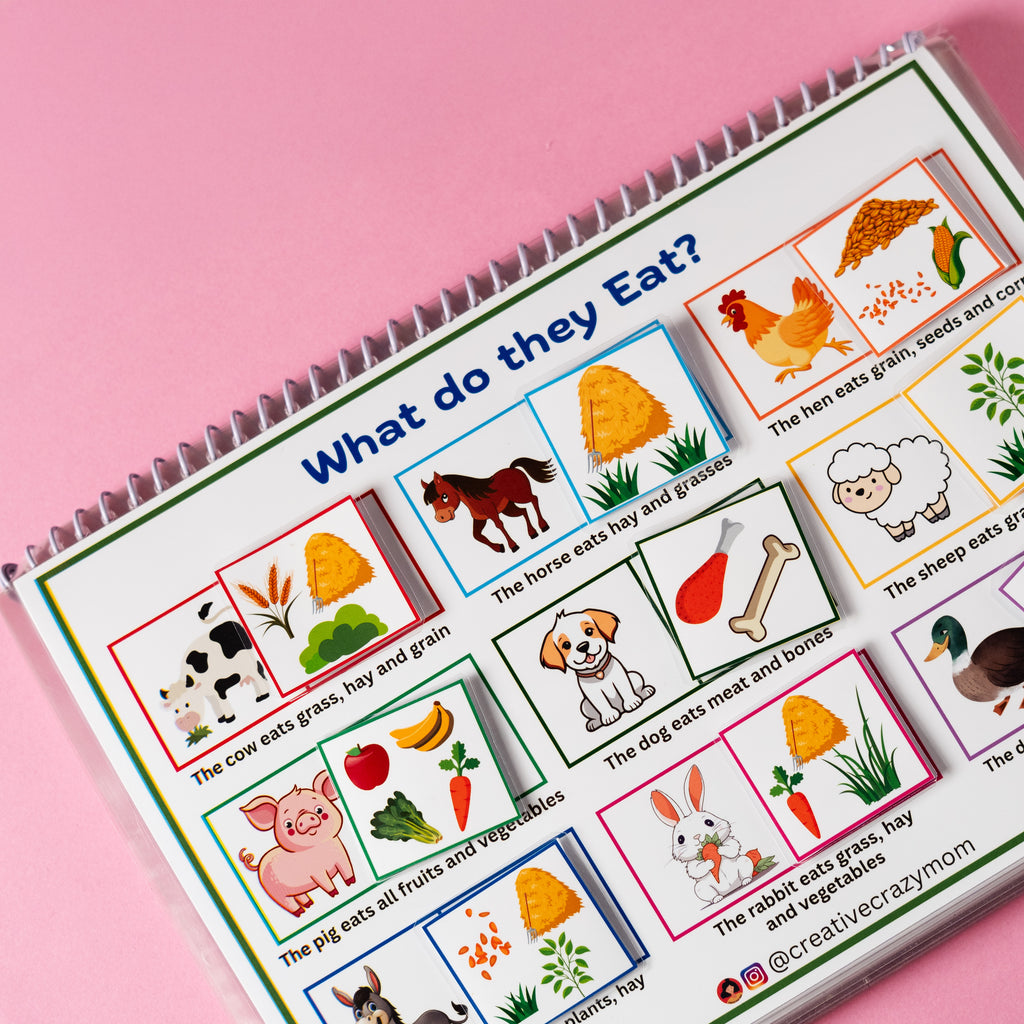 On The Farm Busy Book