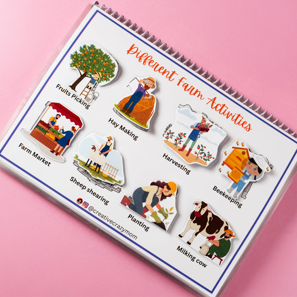 On The Farm Busy Book