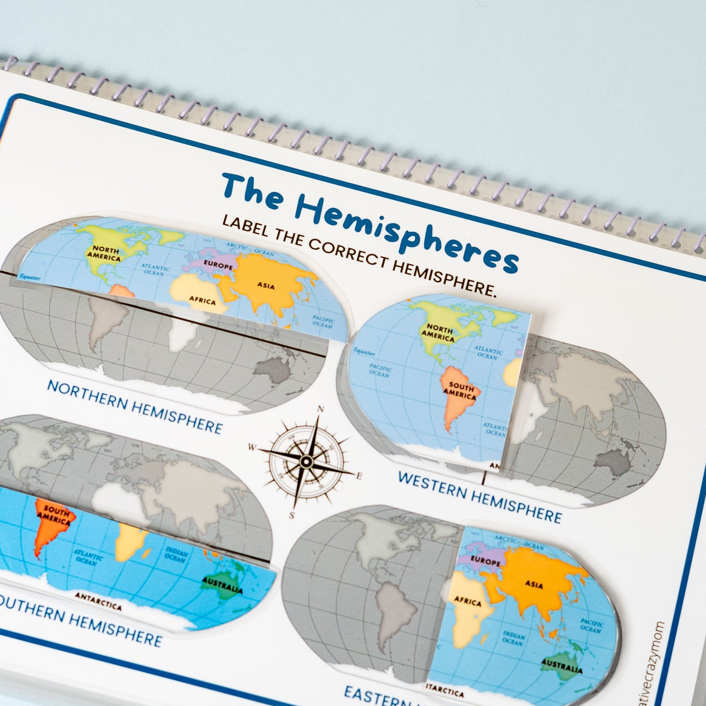 Continents & Oceans Kit