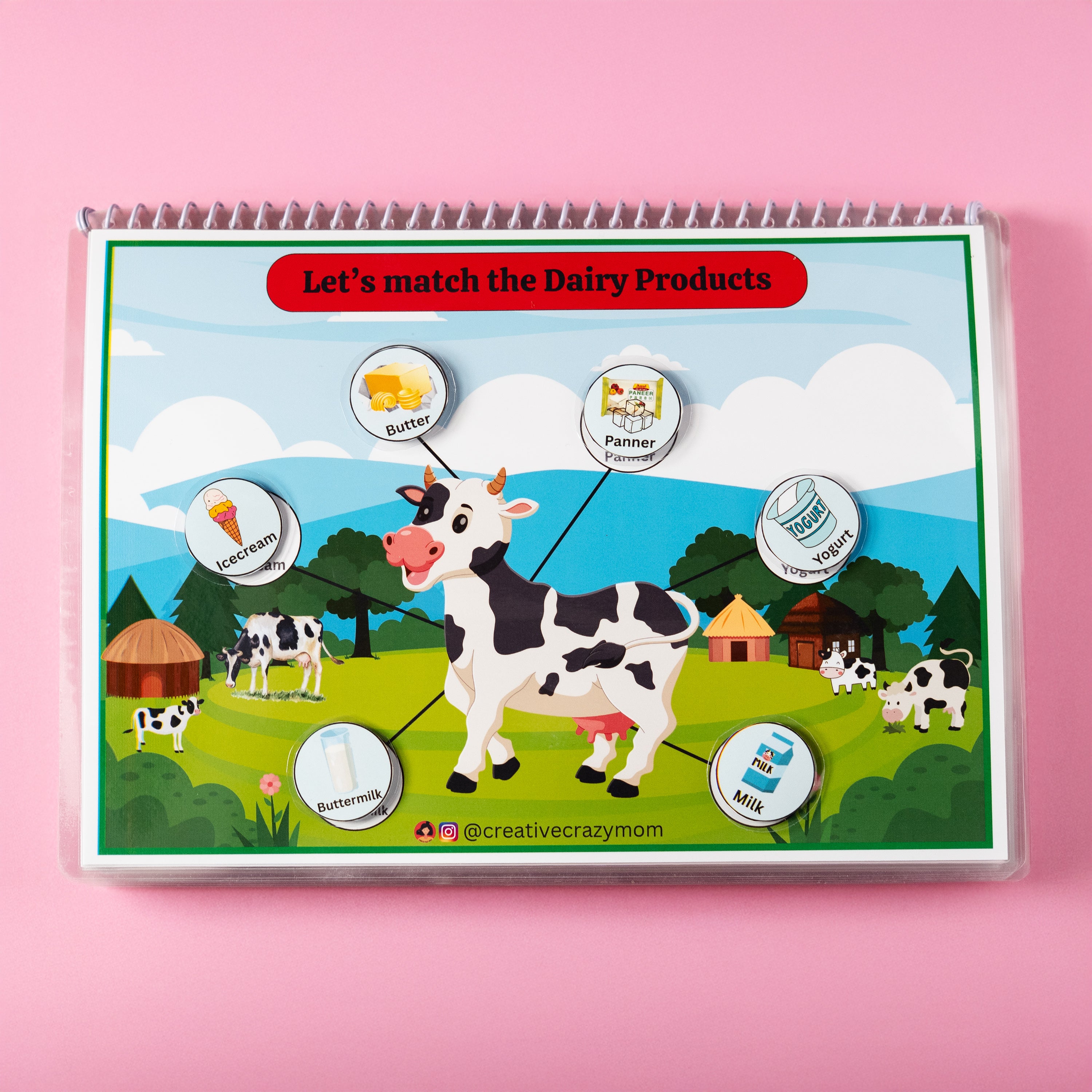 On The Farm Busy Book